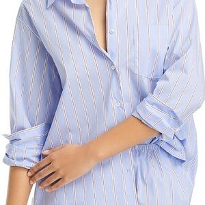 SOLID & STRIPED Sophie Richie striped button up shirt